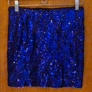 Lily White Sequin Fish Scale Mermaid Mini